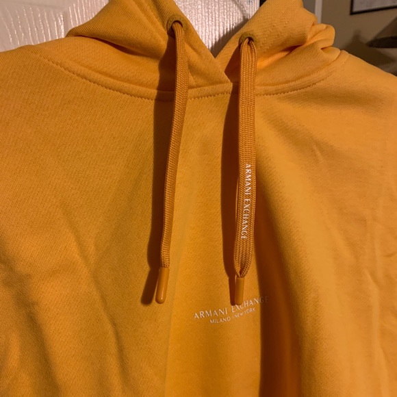 Armani Exchange Shirts Yellow Armani Exchange Hoodie Poshmark